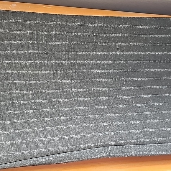 MAX STUDIO, Pin striped dark gray with white pin striped. Size medium. Office. - Picture 3 of 9